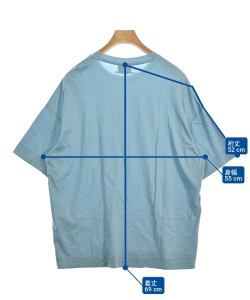 EMPORIO ARMANI（エンポリオアルマーニ）Tシャツ・カットソー 青 サイズ:XL メンズ/2200719243172