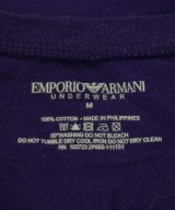 EMPORIO ARMANI（エンポリオアルマーニ）Tシャツ・カットソー 紫 サイズ:M メンズ/2200717111152