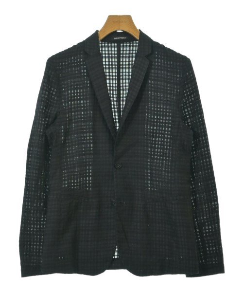 EMPORIO ARMANI(エンポリオアルマーニ)テーラードジャケット 黒 サイズ:44(S位)/2200645746020