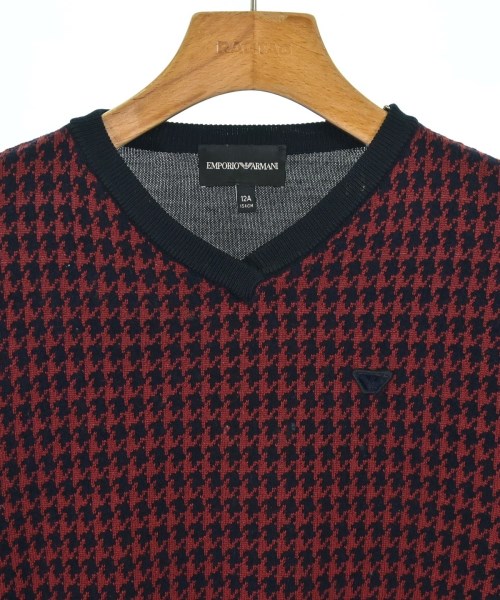 EMPORIO ARMANI（エンポリオアルマーニ）ニット・セーター 紺 サイズ:12A(XS位) メンズ/2200646097015