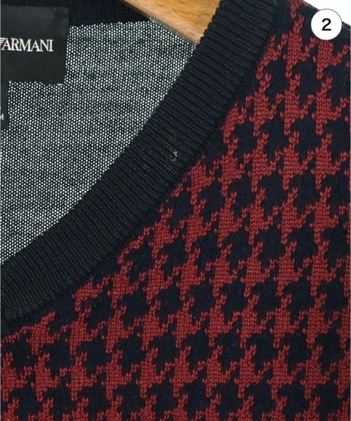 EMPORIO ARMANI（エンポリオアルマーニ）ニット・セーター 紺 サイズ:12A(XS位) メンズ/2200646097015