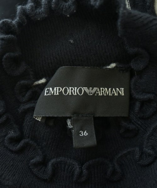 EMPORIO ARMANI（エンポリオアルマーニ）ニット・セーター 黒 サイズ:36(XS位) レディース/2200646280028