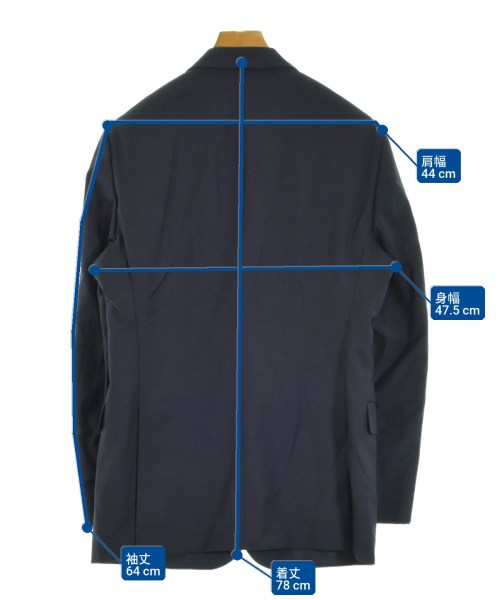 EMPORIO ARMANI（エンポリオアルマーニ）ビジネス 紺 サイズ:50/50(XL位) メンズ/2200636189294