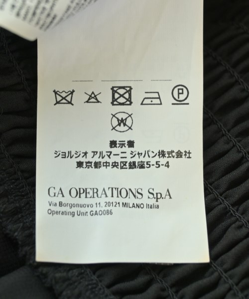 EMPORIO ARMANI（エンポリオアルマーニ）ワンピース 黒 サイズ:38(S位) レディース/2200647951040