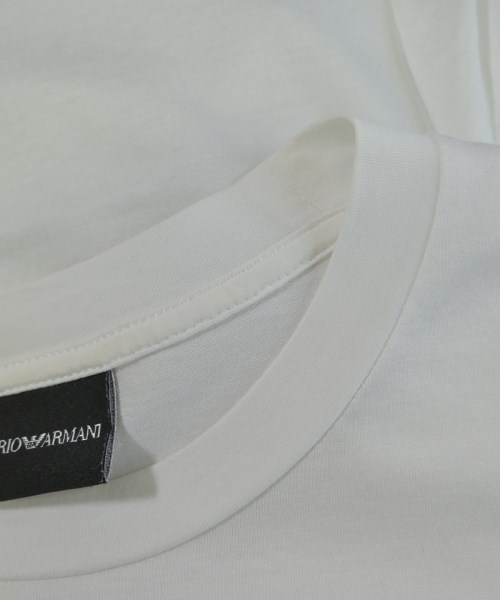 EMPORIO ARMANI（エンポリオアルマーニ）Tシャツ・カットソー 白 サイズ:M メンズ/2200648314127