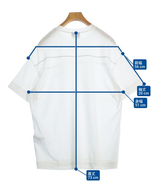 EMPORIO ARMANI（エンポリオアルマーニ）Tシャツ・カットソー 白 サイズ:M メンズ/2200648314127