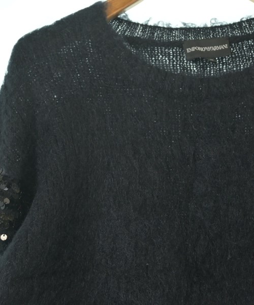 EMPORIO ARMANI（エンポリオアルマーニ）ニット・セーター 黒 サイズ:42(M位) レディース/2200635683083