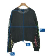 EMPORIO ARMANI（エンポリオアルマーニ）ニット・セーター 黒 サイズ:42(M位) レディース/2200635683083