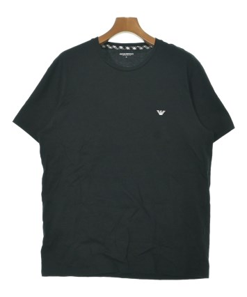 EMPORIO ARMANI ブラック Tシャツ EMPORIO ARMANI（エンポリオアルマーニ）Tシャツ・カットソー 黒