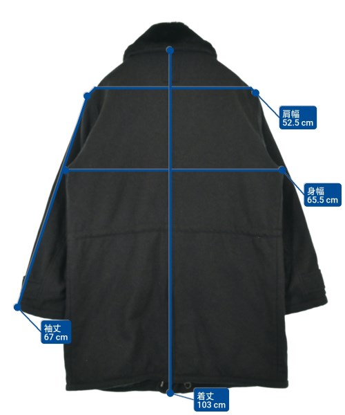 EMPORIO ARMANI（エンポリオアルマーニ）ダッフルコート グレー サイズ:52(XXL位) メンズ/2200650001022