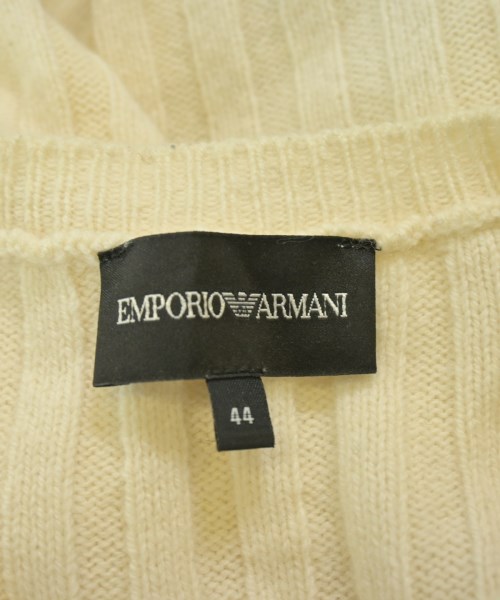 EMPORIO ARMANI（エンポリオアルマーニ）ニット・セーター 白 サイズ:44(S位) メンズ/2200650214019