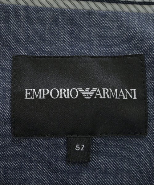 EMPORIO ARMANI（エンポリオアルマーニ）カジュアルジャケット 紺 サイズ:52(XXL位) メンズ/2200650536036
