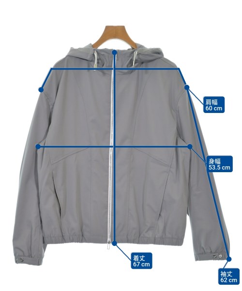 EMPORIO ARMANI（エンポリオアルマーニ）ブルゾン グレー サイズ:50(XL位) メンズ/2200650650060