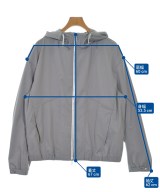 EMPORIO ARMANI（エンポリオアルマーニ）ブルゾン グレー サイズ:50(XL位) メンズ/2200650650060