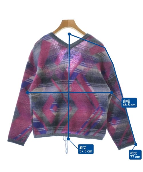 EMPORIO ARMANI（エンポリオアルマーニ）カーディガン グレー サイズ:XS レディース/2200650653016