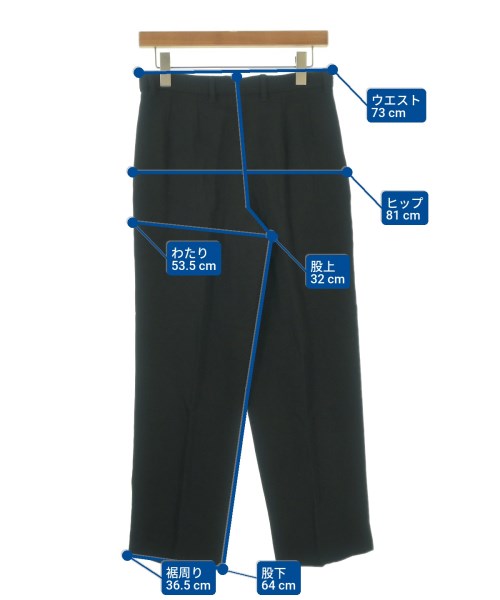 EMPORIO ARMANI（エンポリオアルマーニ）スラックス 黒 サイズ:42(M位) レディース/2200644890021