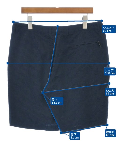 EMPORIO ARMANI（エンポリオアルマーニ）ショートパンツ 紺 サイズ:50(XL位) メンズ/2200651814089