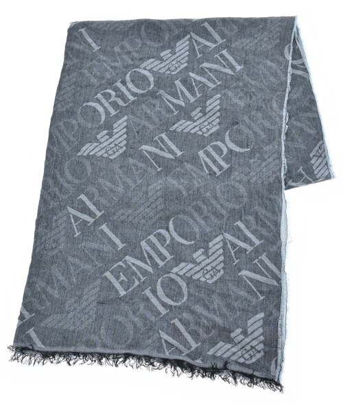 EMPORIO ARMANI(エンポリオアルマーニ)ストール 青 サイズ:-/2200644140065