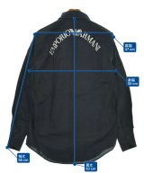 EMPORIO ARMANI（エンポリオアルマーニ）カジュアルシャツ 紺 サイズ:S メンズ/2200653747279