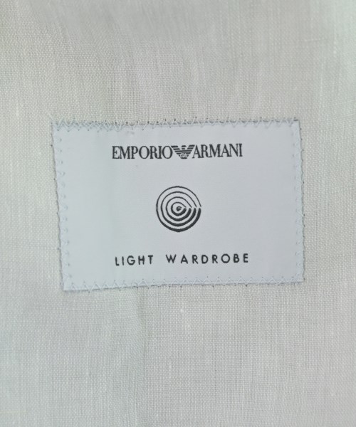 EMPORIO ARMANI（エンポリオアルマーニ）テーラードジャケット 白 サイズ:44(S位) メンズ/2200654531013