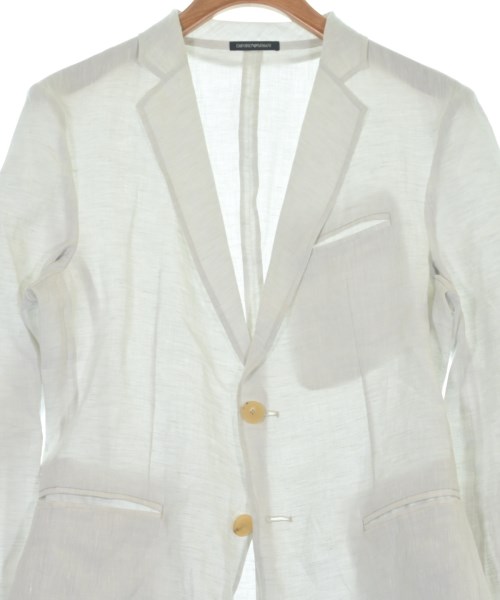 EMPORIO ARMANI（エンポリオアルマーニ）テーラードジャケット 白 サイズ:44(S位) メンズ/2200654531013