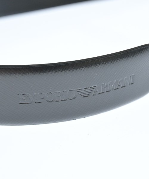 EMPORIO ARMANI（エンポリオアルマーニ）ベルト 黒 サイズ:- メンズ/2200702982057