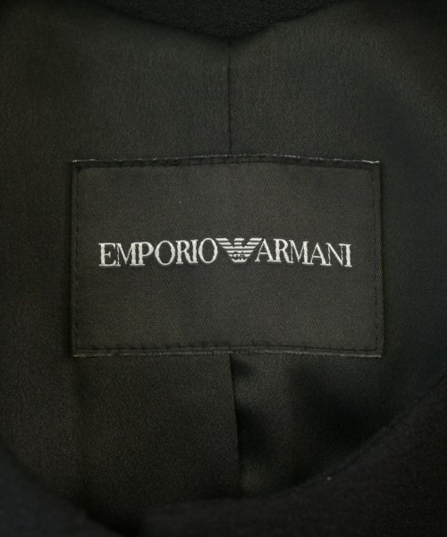 EMPORIO ARMANI（エンポリオアルマーニ）ノーカラージャケット 黒 サイズ:40(M位) レディース/2200703751010