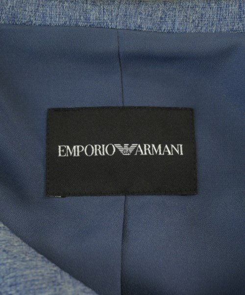 EMPORIO ARMANI（エンポリオアルマーニ）カジュアルジャケット 青 サイズ:44(L位) レディース/2200704097032