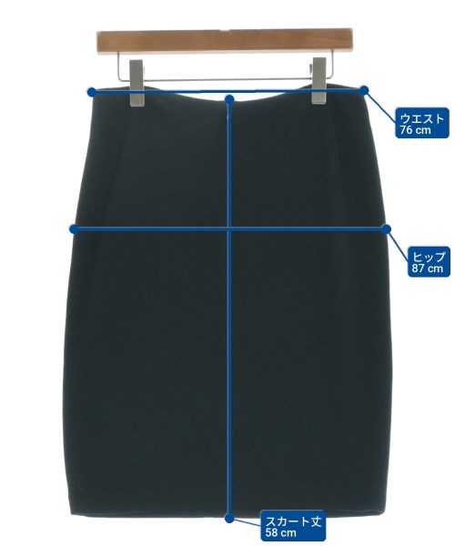 EMPORIO ARMANI（エンポリオアルマーニ）ミニスカート 黒 サイズ:42(M位) レディース/2200704097070