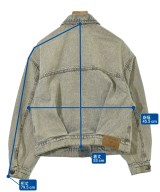 EMPORIO ARMANI（エンポリオアルマーニ）デニムジャケット グレー サイズ:38(S位) レディース/2200705334037