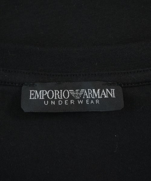 EMPORIO ARMANI（エンポリオアルマーニ）Tシャツ・カットソー 黒 サイズ:XL メンズ/2200705616041