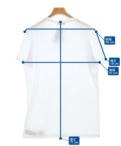 EMPORIO ARMANI（エンポリオアルマーニ）Tシャツ・カットソー 白 サイズ:XL メンズ/2200705616058