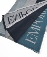 EMPORIO ARMANI（エンポリオアルマーニ）マフラー 青 サイズ:- メンズ/2200703728128