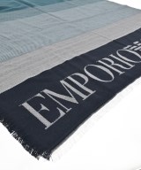 EMPORIO ARMANI（エンポリオアルマーニ）マフラー 青 サイズ:- メンズ/2200703728128