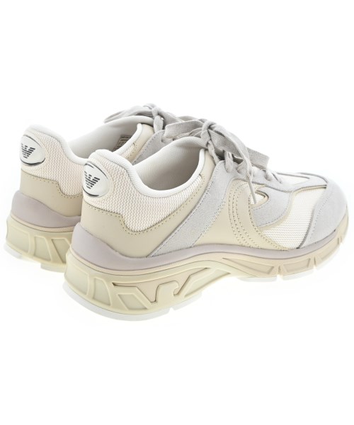 EMPORIO ARMANI（エンポリオアルマーニ）スニーカー ベージュ サイズ:UK8(27cm位) メンズ/2200703728142