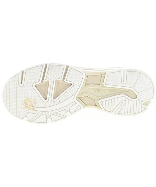 EMPORIO ARMANI（エンポリオアルマーニ）スニーカー ベージュ サイズ:UK8(27cm位) メンズ/2200703728142