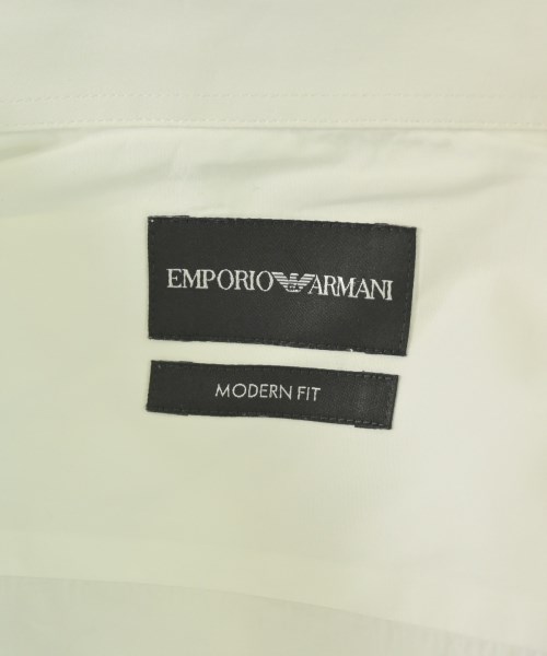 未使用 EMPORIO ARMANI ドレスシャツ 43 XL相当 難あり EMPORIO ARMANI（エンポリオアルマーニ）ドレスシャツ 白 サイズ:43