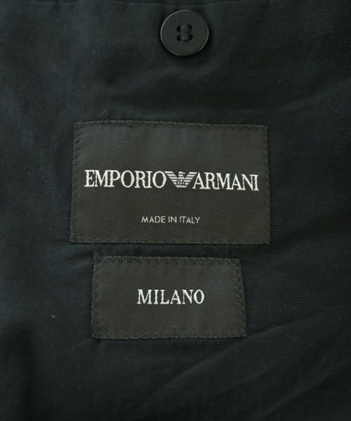 EMPORIO ARMANI（エンポリオアルマーニ）カジュアルジャケット 黒 サイズ:46(M位) メンズ/2200706708080