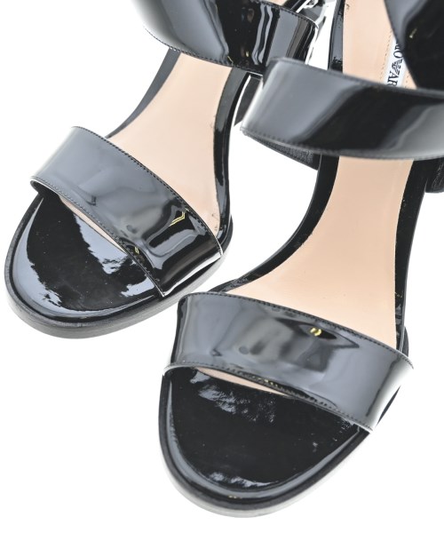 EMPORIO ARMANI（エンポリオアルマーニ）サンダル 黒 サイズ:EU35(21.5cm位) レディース/2200709102120