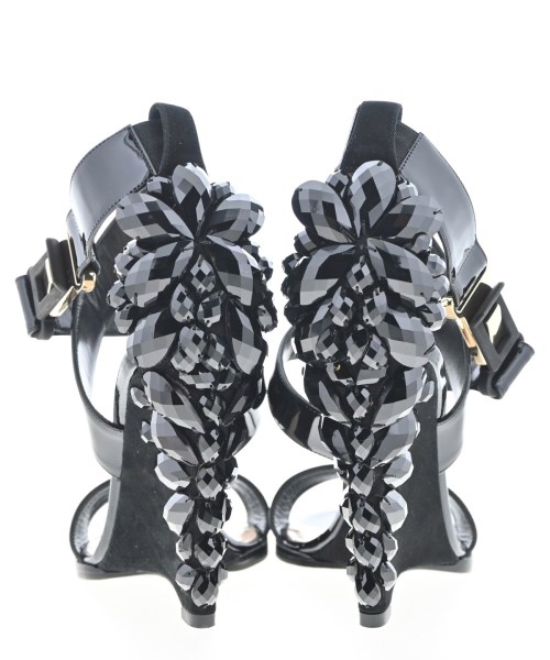 EMPORIO ARMANI（エンポリオアルマーニ）サンダル 黒 サイズ:EU35(21.5cm位) レディース/2200709102120