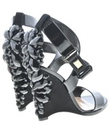 EMPORIO ARMANI（エンポリオアルマーニ）サンダル 黒 サイズ:EU35(21.5cm位) レディース/2200709102120