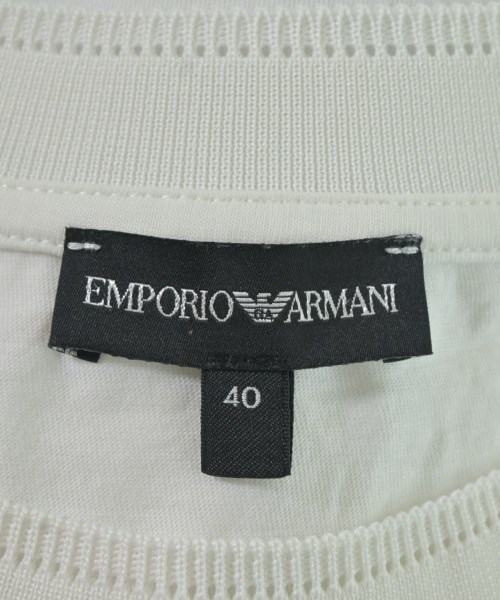 EMPORIO ARMANI（エンポリオアルマーニ）Tシャツ・カットソー 白 サイズ:40(M位) レディース/2200702419027