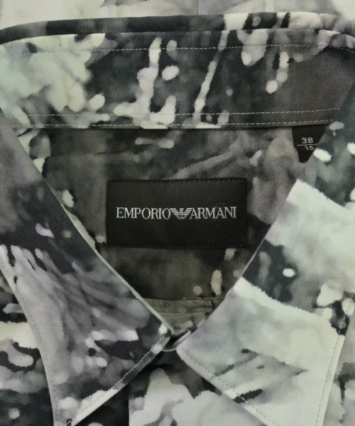 EMPORIO ARMANI（エンポリオアルマーニ）カジュアルシャツ グレー サイズ:15(S位) メンズ/2200710281098