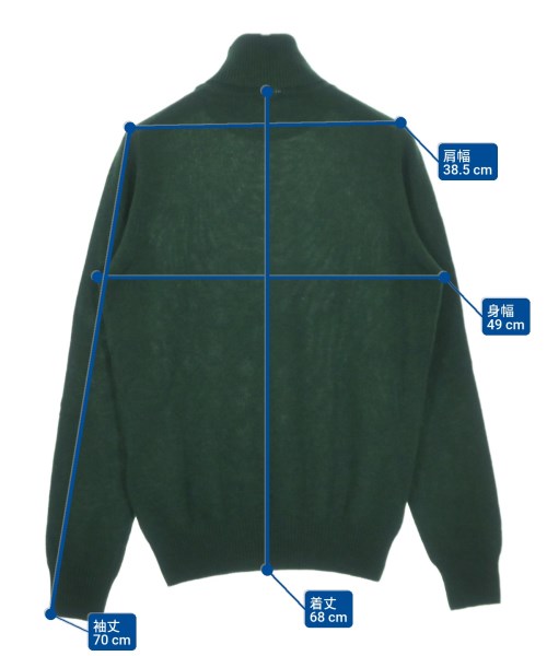 EMPORIO ARMANI（エンポリオアルマーニ）ニット・セーター 緑 サイズ:M メンズ/2200660857428