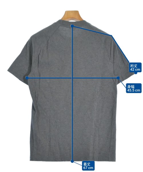 EMPORIO ARMANI（エンポリオアルマーニ）Tシャツ・カットソー グレー サイズ:F メンズ/2200659808349