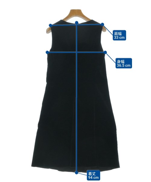 EMPORIO ARMANI（エンポリオアルマーニ）ワンピース 黒 サイズ:38(S位) レディース/2200660203041