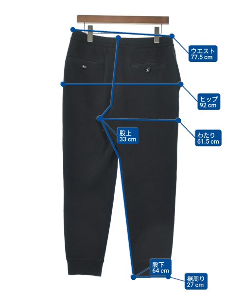 EMPORIO ARMANI（エンポリオアルマーニ）スウェットパンツ 黒 サイズ:S メンズ/2200660196121