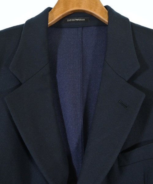 EMPORIO ARMANI（エンポリオアルマーニ）チェスターコート 紺 サイズ:50(XL位) メンズ/2200661596012