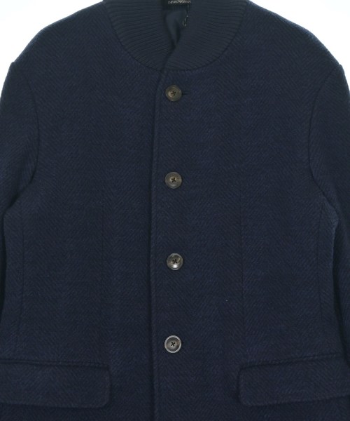 EMPORIO ARMANI（エンポリオアルマーニ）コート 紺 サイズ:50(XL位) メンズ/2200661596050