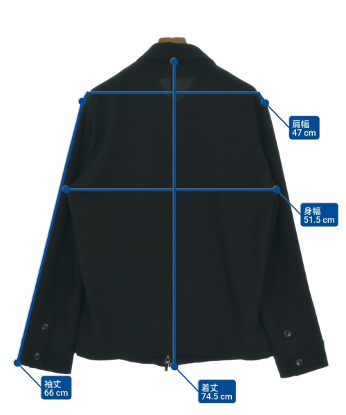 EMPORIO ARMANI（エンポリオアルマーニ）ブルゾン 黒 サイズ:50(XL位) メンズ/2200661596074